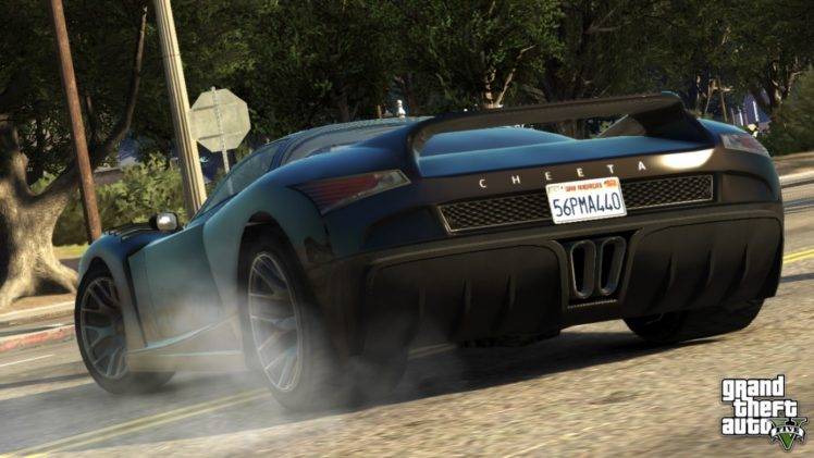 Grand Theft Auto V, Sports Car, Car HD Wallpaper Desktop Background
