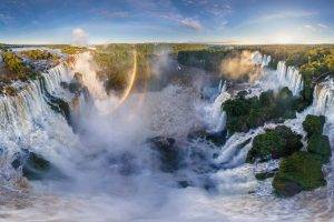 waterfall, Landscape, Water, Nature, Iguazu Falls, Iguazu, Argentina