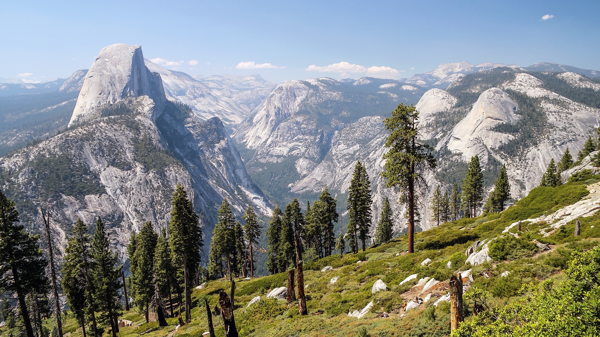 Yosemite National Park, Landscape, Mountain, Trees, Nature Wallpaper
