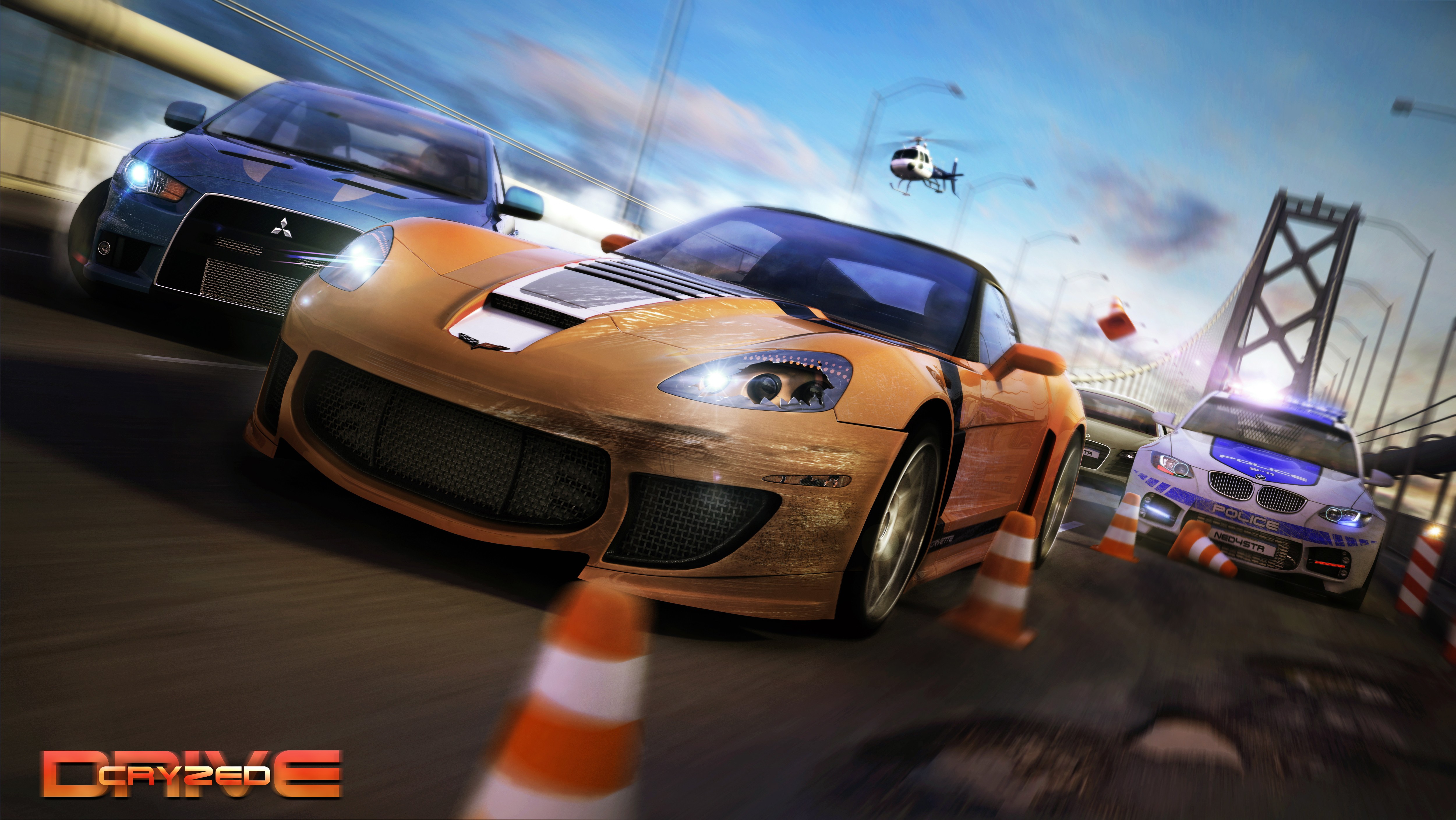 3D, Chevrolet Corvette Wallpaper
