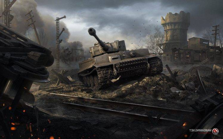 World Of Tanks, Video Games, Tiger I, World War II, War HD Wallpaper Desktop Background