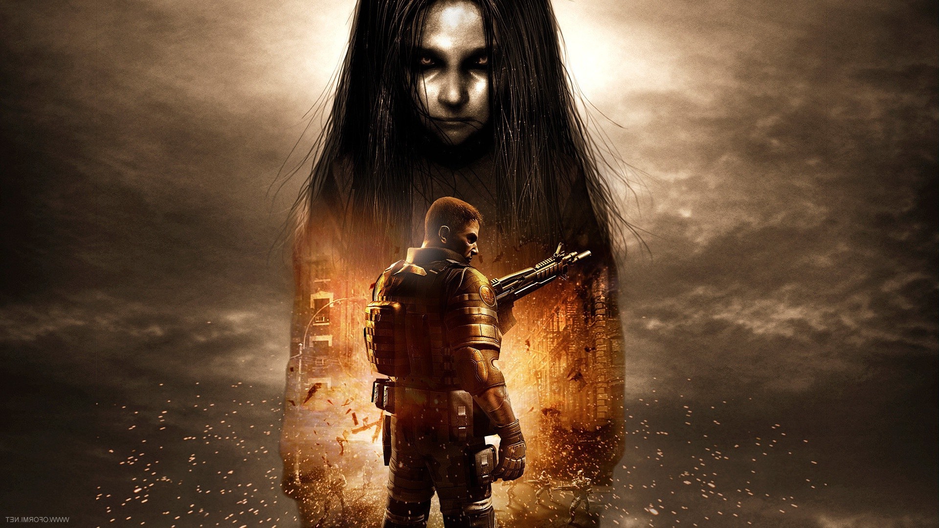 F.E.A.R. 2: Project Origin, Video Games, PC Gaming, Horror Wallpaper