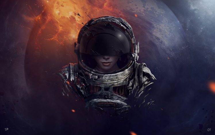 space, Surreal, Horror, Grunge, Astronaut HD Wallpaper Desktop Background