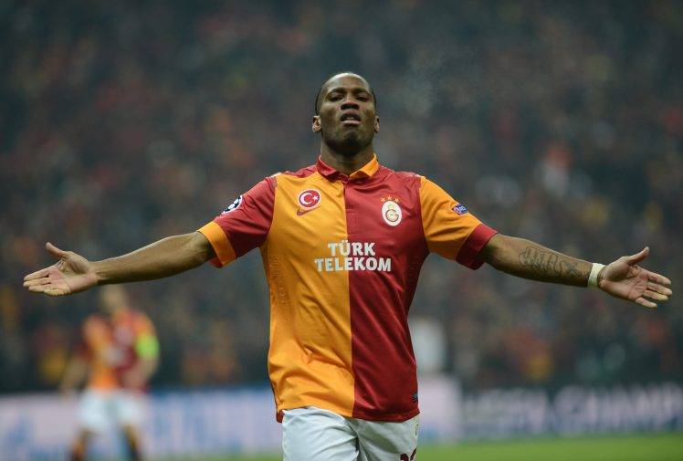 Galatasaray S.K., Soccer, Turkey, Didier Drogba HD Wallpaper Desktop Background