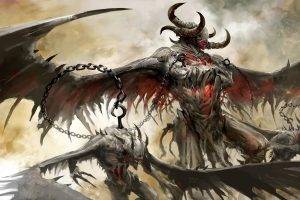 Guild Wars, Guild Wars 2, Video Games, Fantasy Art, Concept Art, Demon