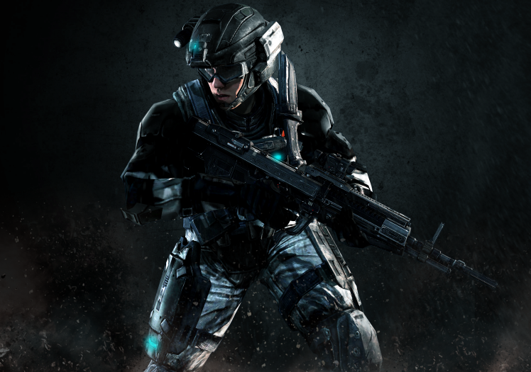 artwork, Military, Machine Gun, Halo HD Wallpaper Desktop Background
