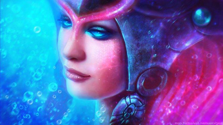 women, Face, Eyes, Nami (league Of Legends), League Of Legends HD Wallpaper Desktop Background