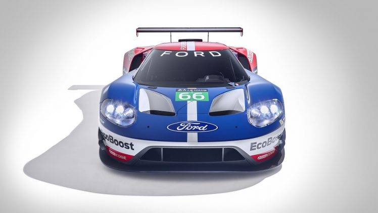 Ford GT, Le Mans, Car, Race Cars HD Wallpaper Desktop Background