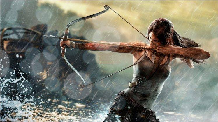 Tomb Raider, Rise Of The Tomb Raider, Lara Croft, Video Games, Bows, Archers HD Wallpaper Desktop Background