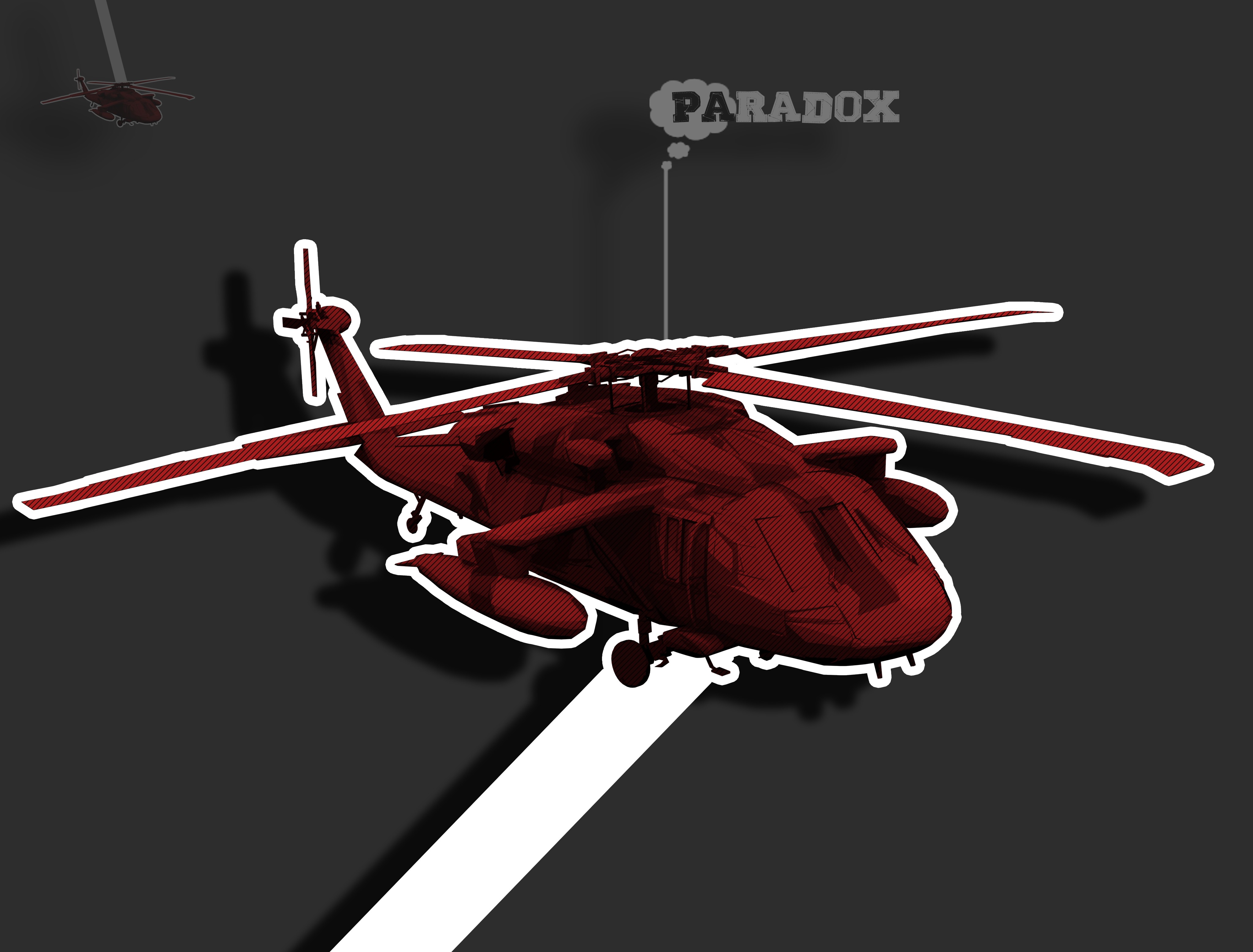 helicopters, Digital Art, Military Aircraft, CGI Wallpaper