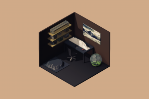 low Poly, Isometric, 3D