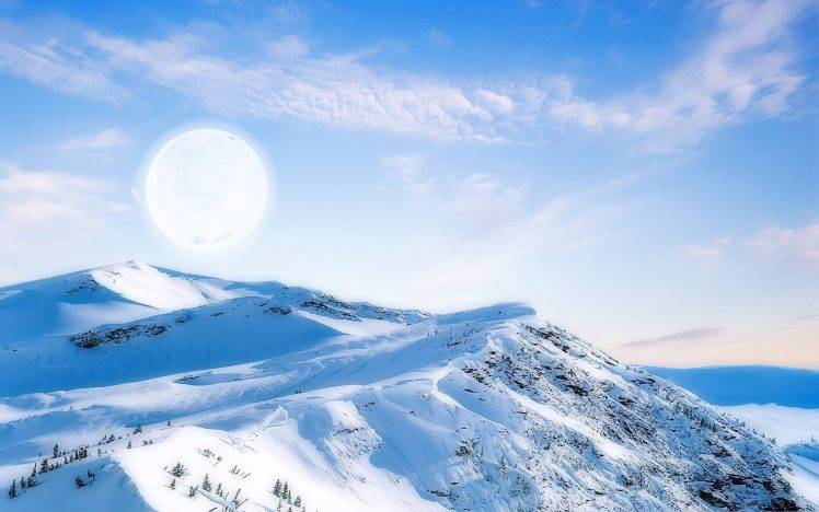 landscape, Nature, Snow HD Wallpaper Desktop Background