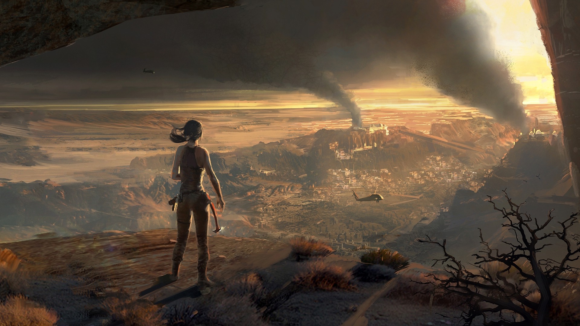 Tomb Raider, Rise Of The Tomb Raider, Lara Croft, Video Games, Concept Art Wallpaper