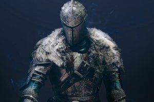 knights, Fantasy Art, Simple Background, Video Games, Dark Souls II
