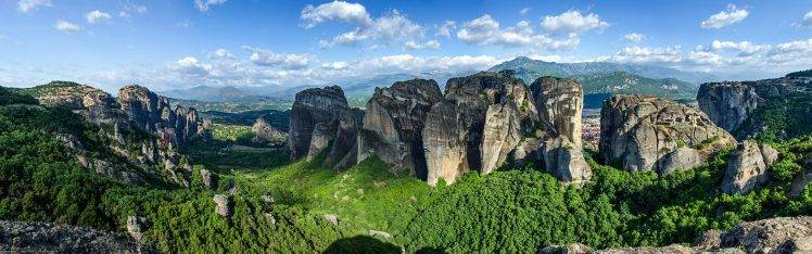 landscape, Forest, Italy, Rock HD Wallpaper Desktop Background