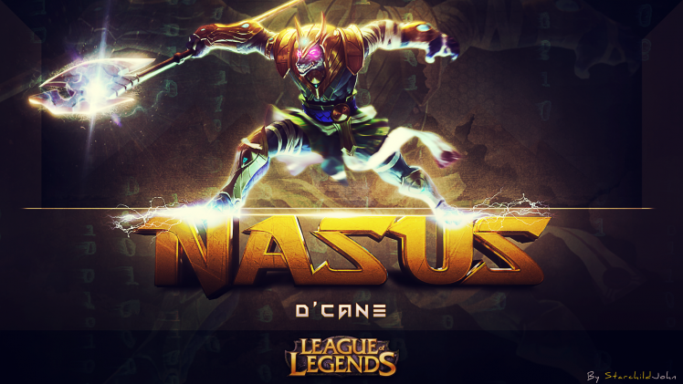 nasus, League Of Legends, DCane HD Wallpaper Desktop Background