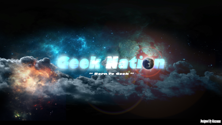 space, Stars, Geek, Nations, Earth, Sky, YouTube HD Wallpaper Desktop Background