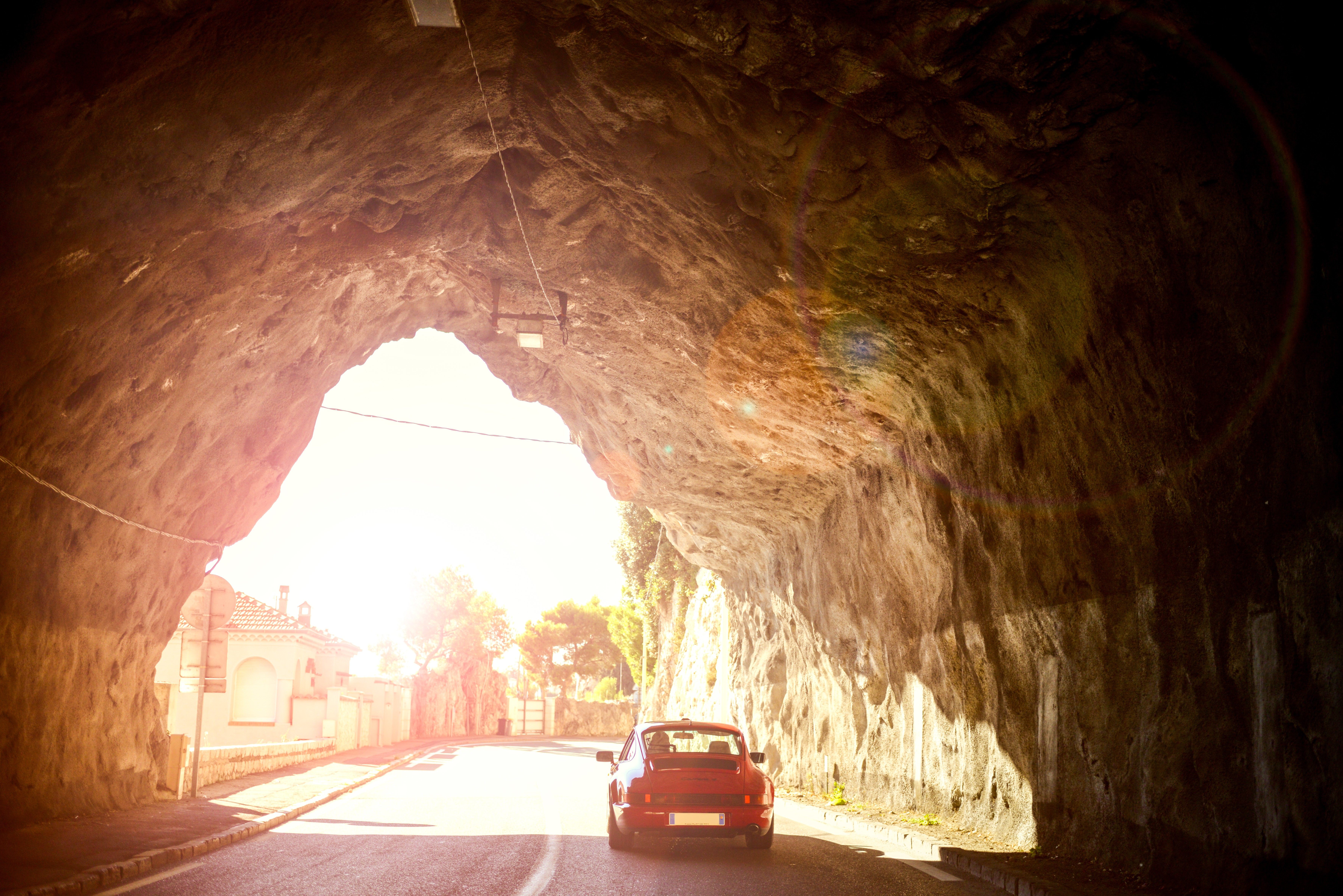 tunnel, Car, Porsche 911 Wallpaper