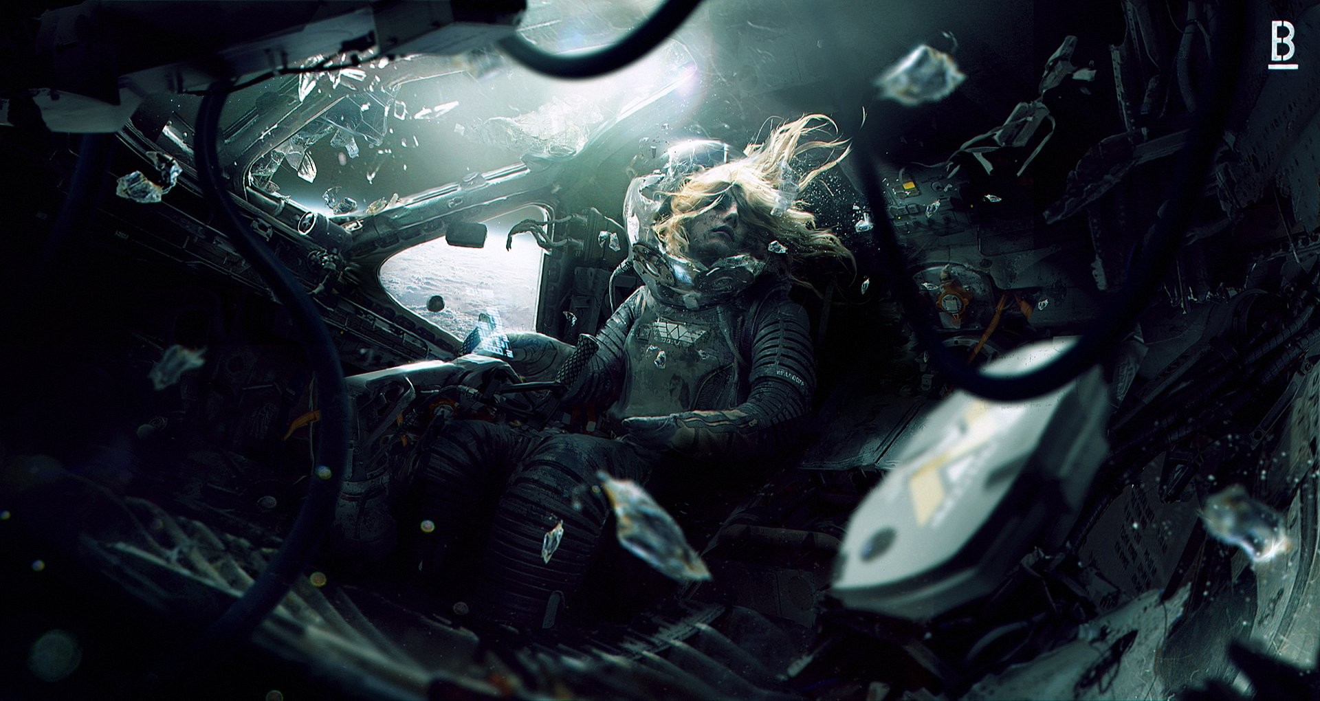 spaceship, Astronaut, Spacesuit, Death, Space, Zero Gravity, Weyland Yutani Corporation Wallpaper