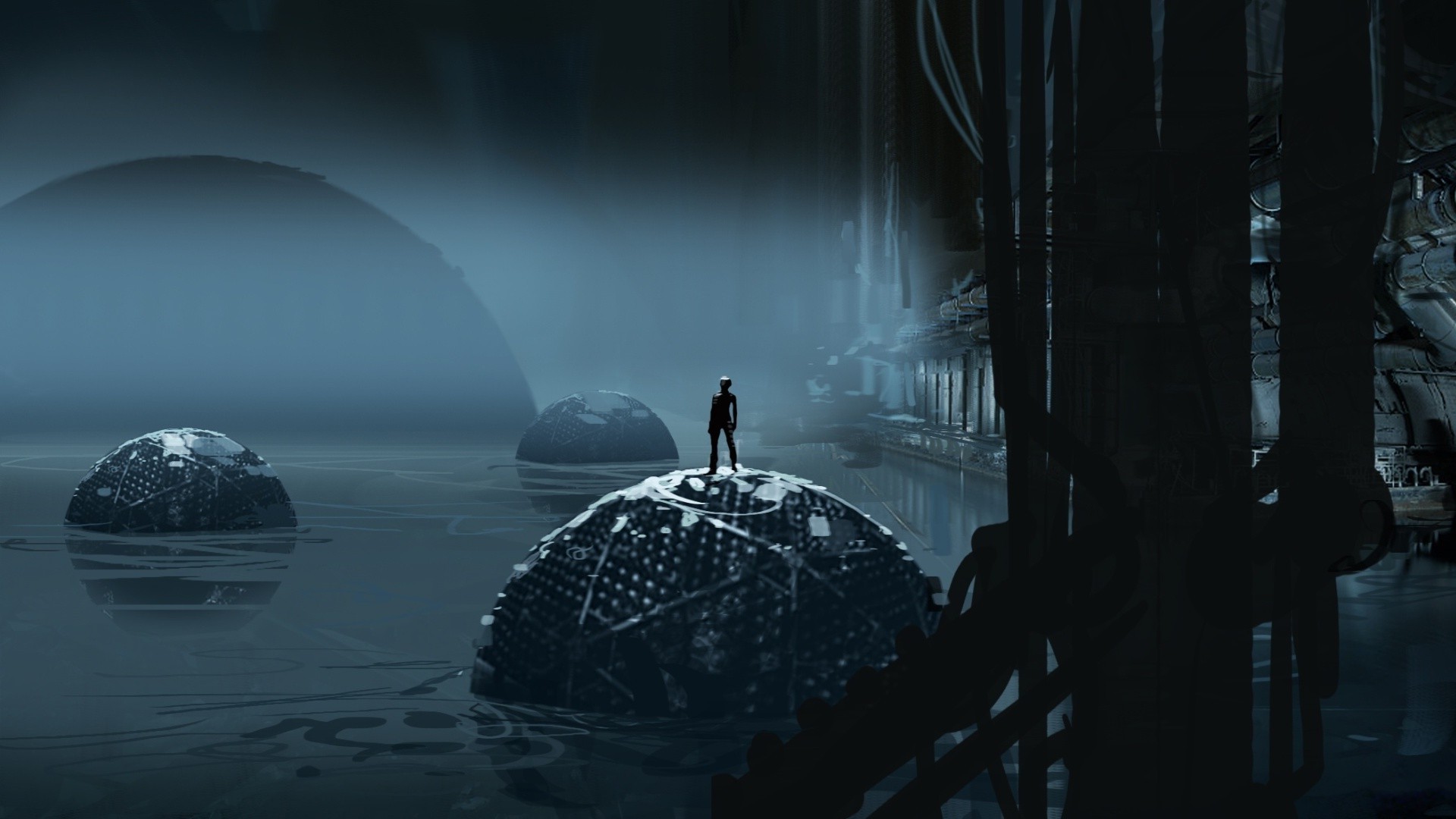 Portal, Portal 2, Video Games, Concept Art Wallpaper