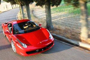 car, Ferrari, Ferrari 458, Red Cars