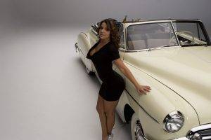 Vida Guerra, Cadillac, Car, Women With Cars
