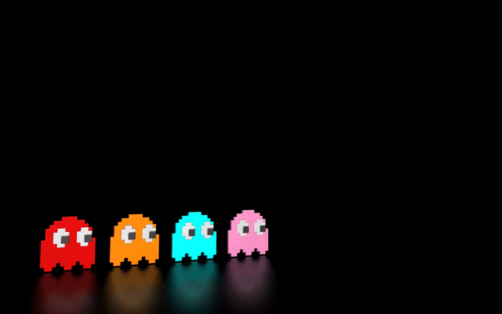 Pacman, Video Games, Clyde, Inky, Pinky, Blinky Wallpaper