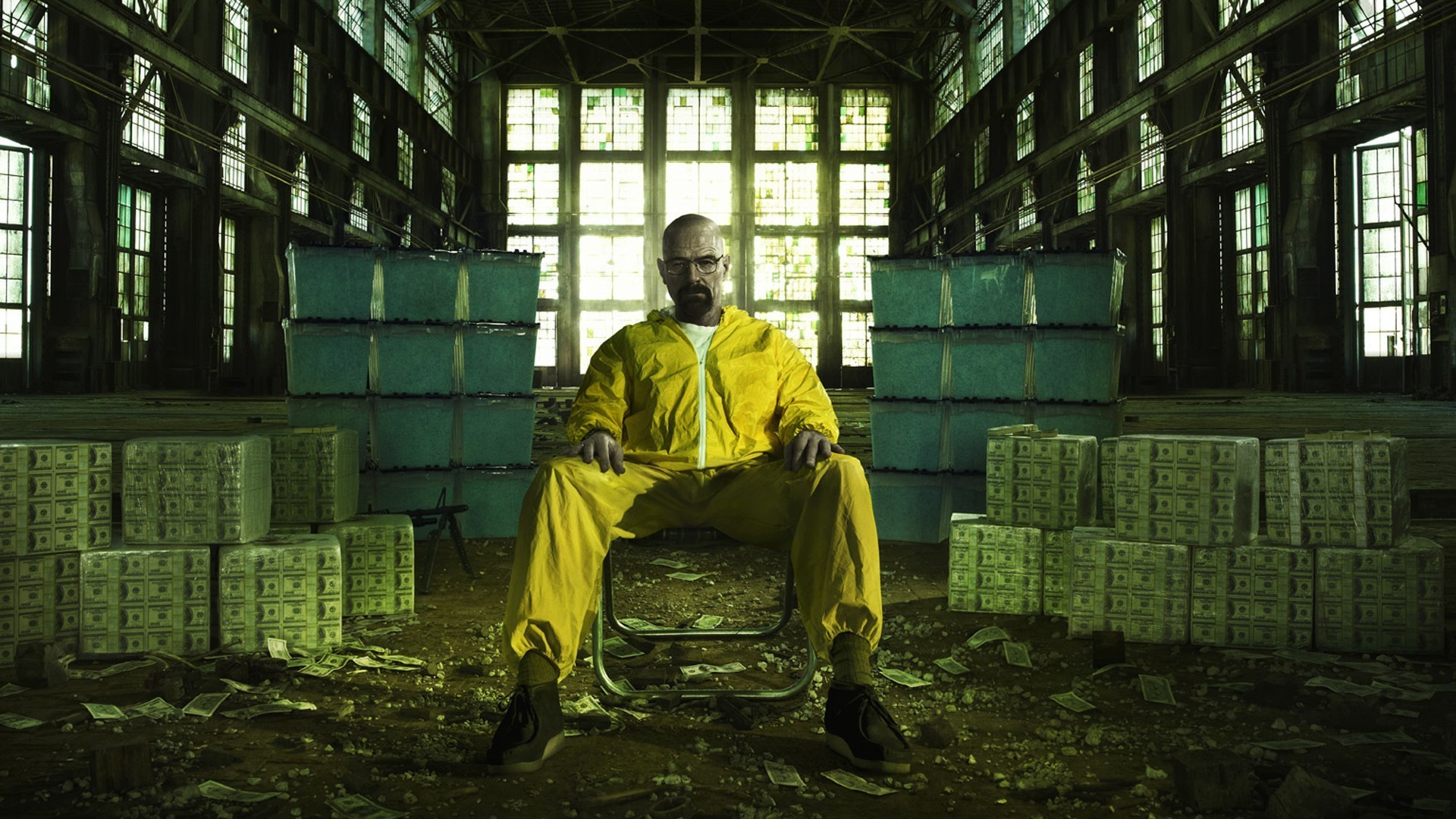 Bryan Cranston, Walter White, Breaking Bad, Methamphetamine, TV, Heisenberg, Teachers, Money Wallpaper