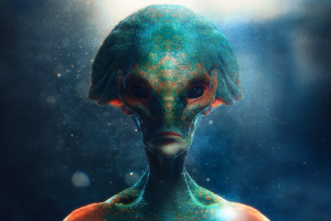 aliens, CG, 3D