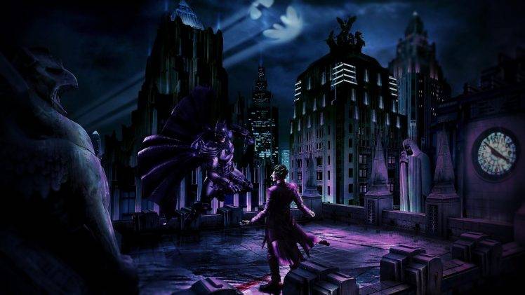 Batman, Joker, Adobe Photoshop, Comic Art HD Wallpaper Desktop Background