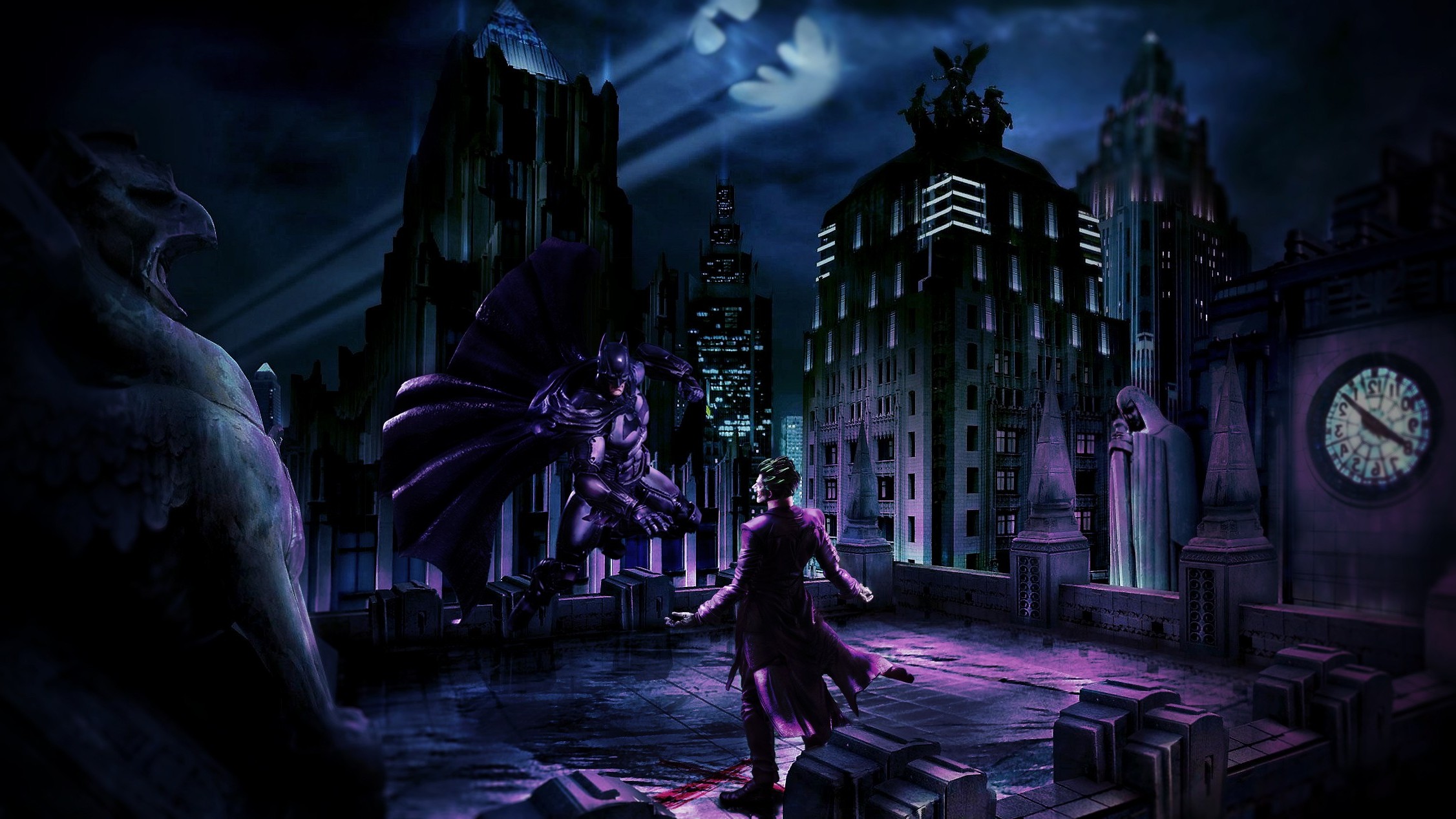 Batman, Joker, Adobe Photoshop, Comic Art Wallpapers HD ...