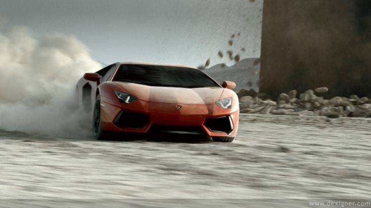 Lamborghini, Lamborghini Aventador HD Wallpaper Desktop Background