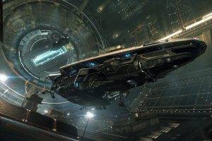 Elite: Dangerous, Video Games, Science Fiction, Spaceship, Anaconda (spaceship)