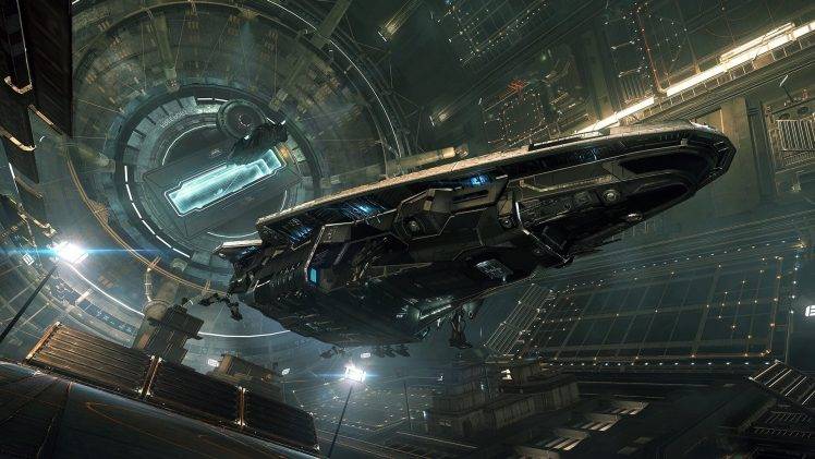 Elite: Dangerous, Video Games, Science Fiction, Spaceship, Anaconda (spaceship) HD Wallpaper Desktop Background