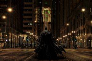 Batman, The Riddler, Fan Art, Gotham City, Chicago, Photoshopped, The Dark Knight