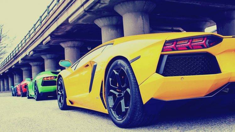 Lamborghini, Lamborghini Aventador HD Wallpaper Desktop Background