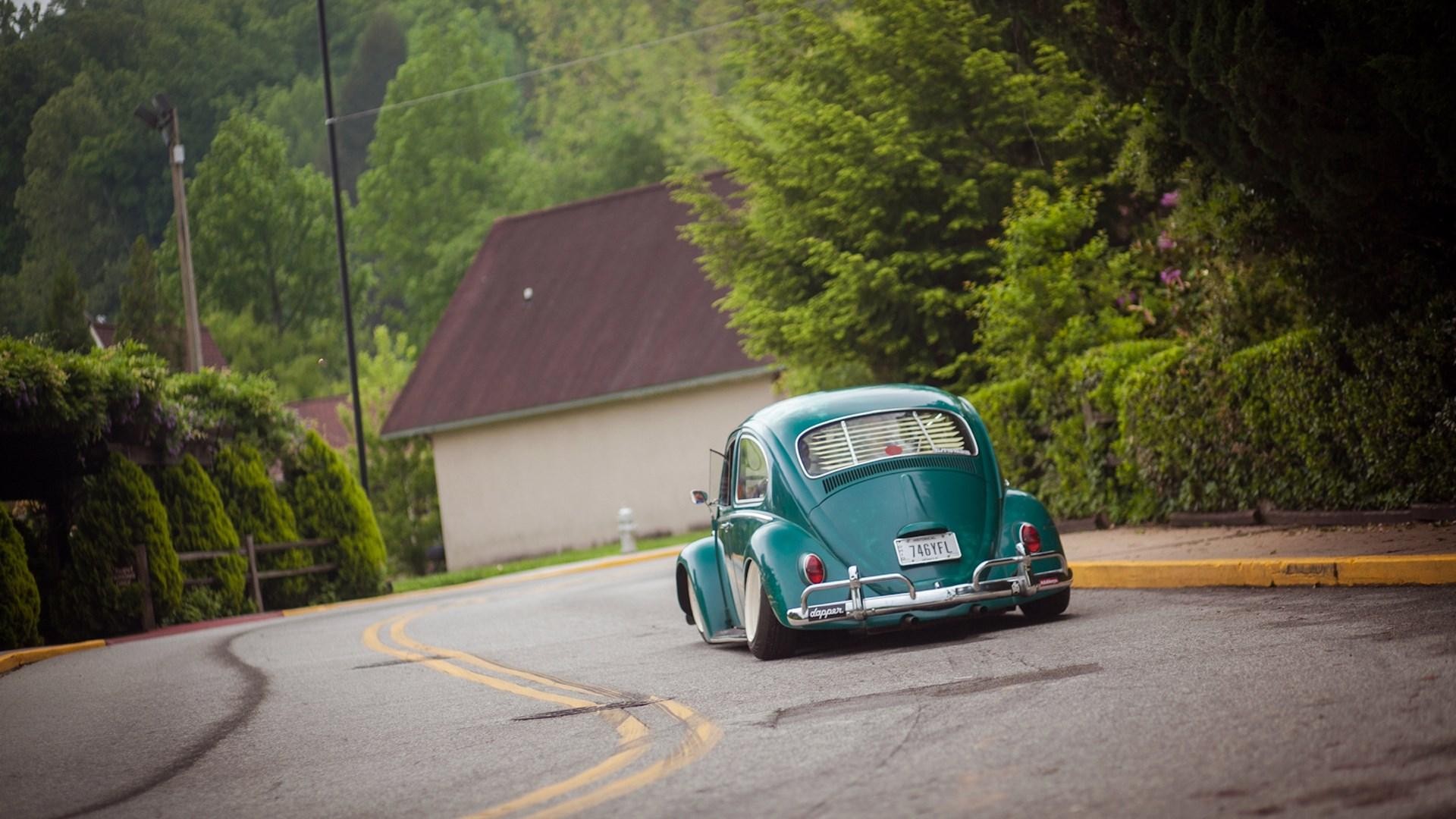 car, Road, Volkswagen, Volkswagen Beetle Wallpaper