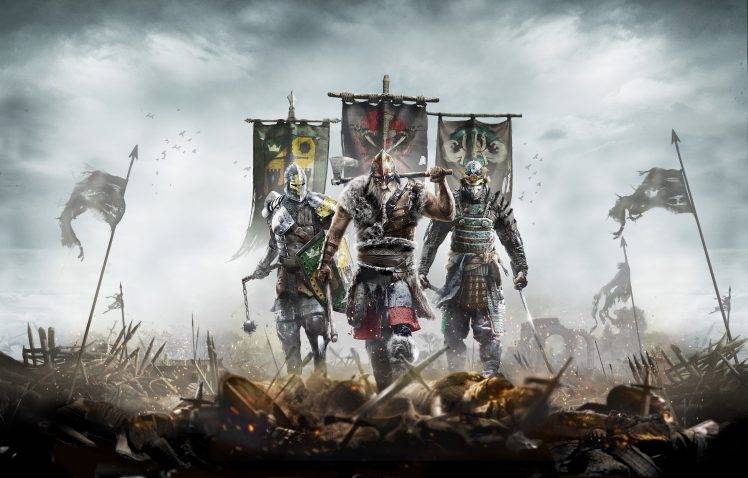 For Honor, Video Games, Samurai, Vikings, Concept Art, Warrior, Knights, War HD Wallpaper Desktop Background