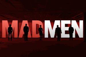 Mad Men, Silhouette, TV, Typography