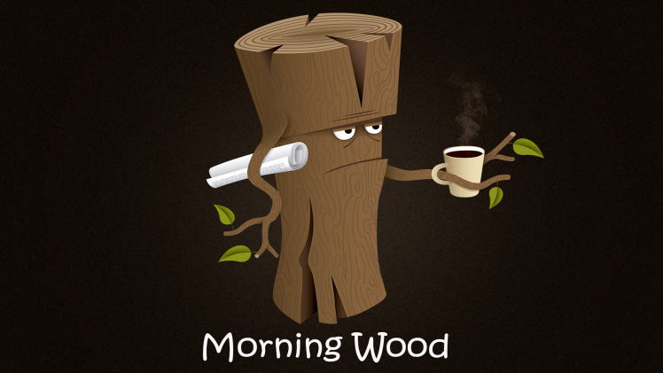 simple, Wood, Coffee, Paper, Humor HD Wallpaper Desktop Background