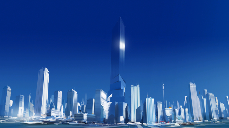 city, Mirrors Edge, Video Games HD Wallpaper Desktop Background