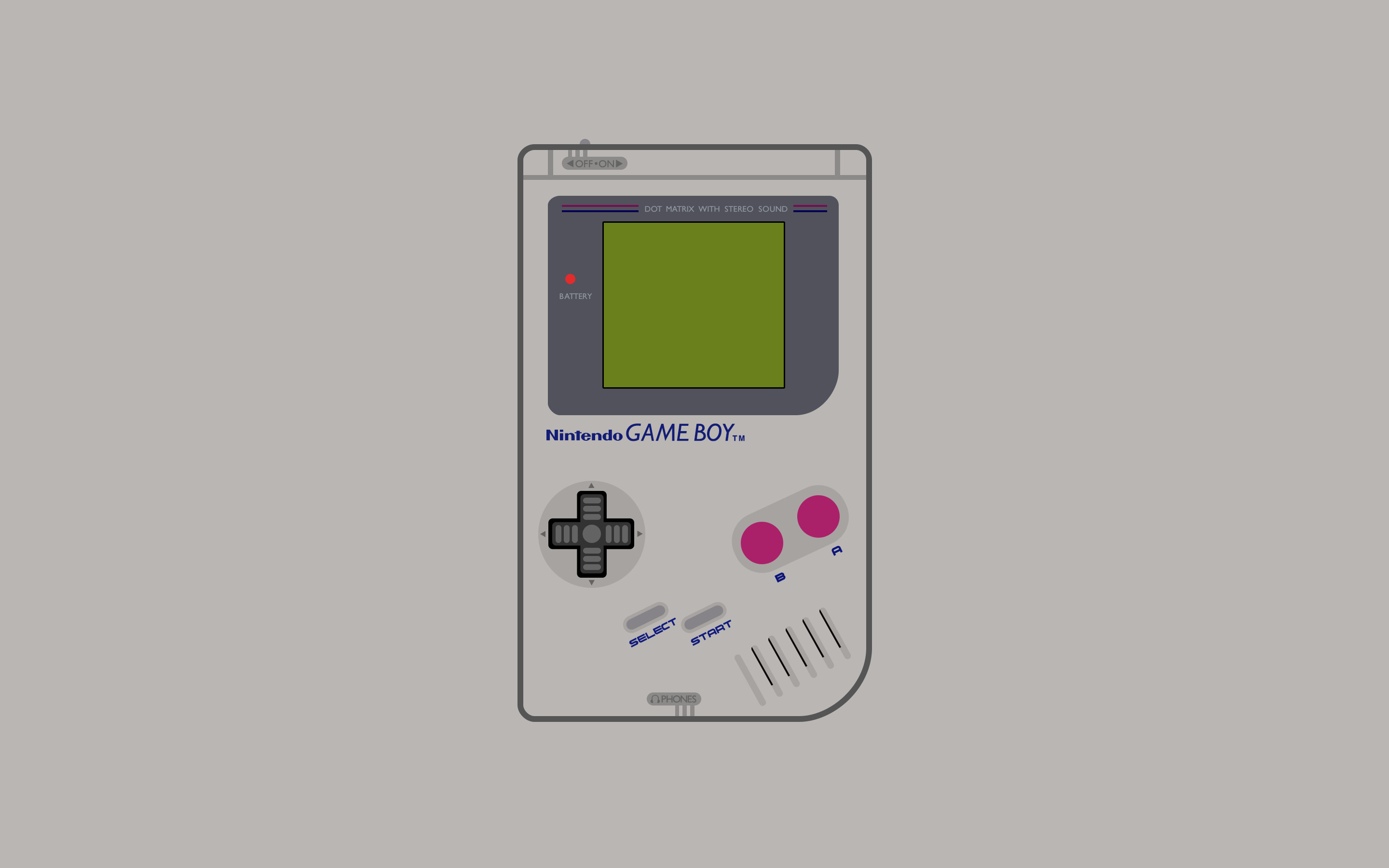 GameBoy, Consoles, Video Games, Minimalism, Nintendo Wallpaper