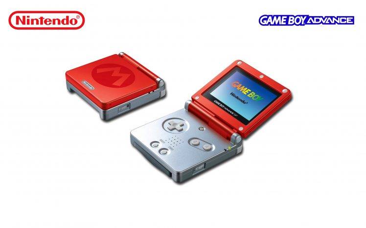 GameBoy Advance SP, Consoles, Nintendo, Video Games, Simple Background HD Wallpaper Desktop Background