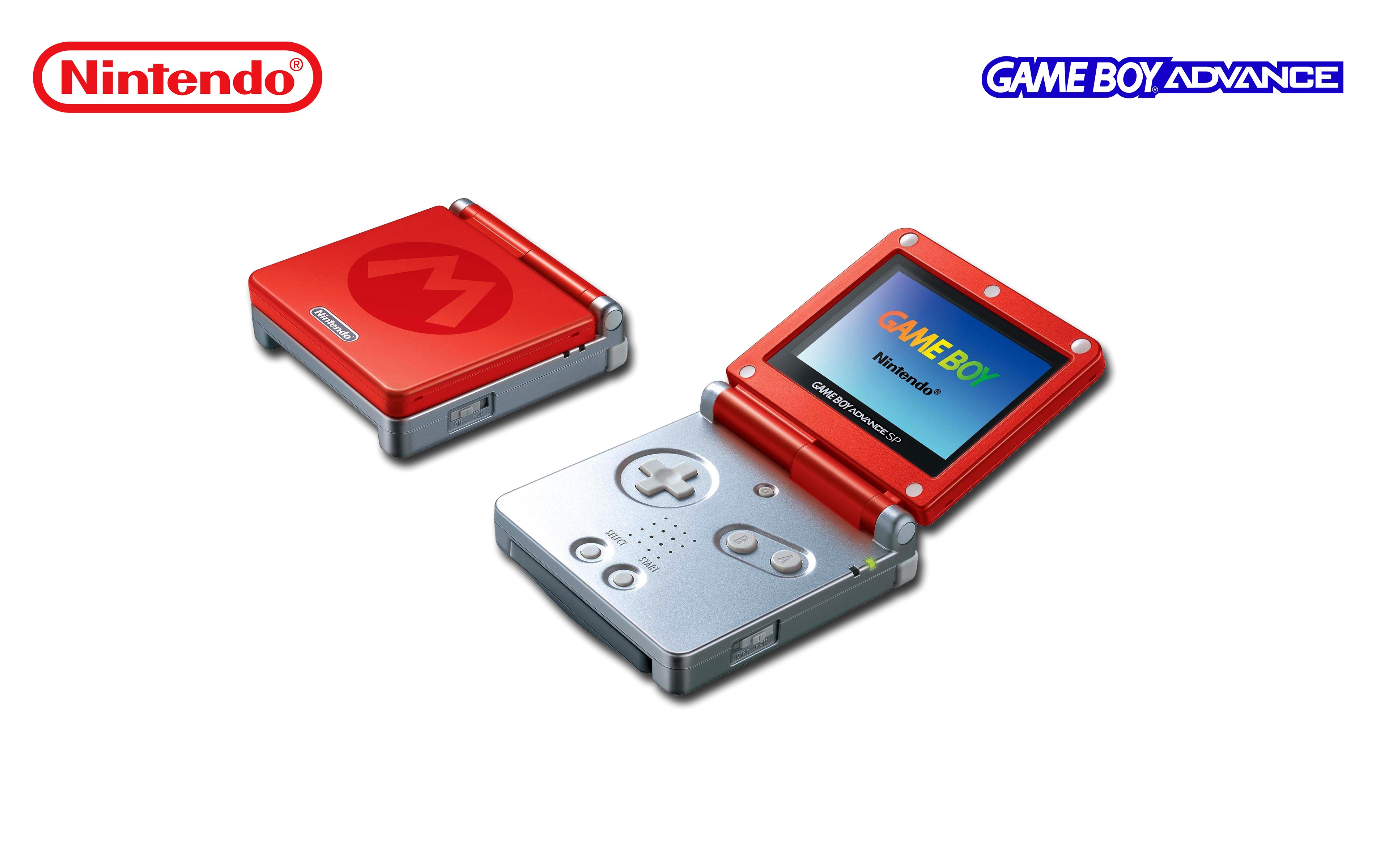 GameBoy Advance SP, Consoles, Nintendo, Video Games, Simple Background Wallpaper
