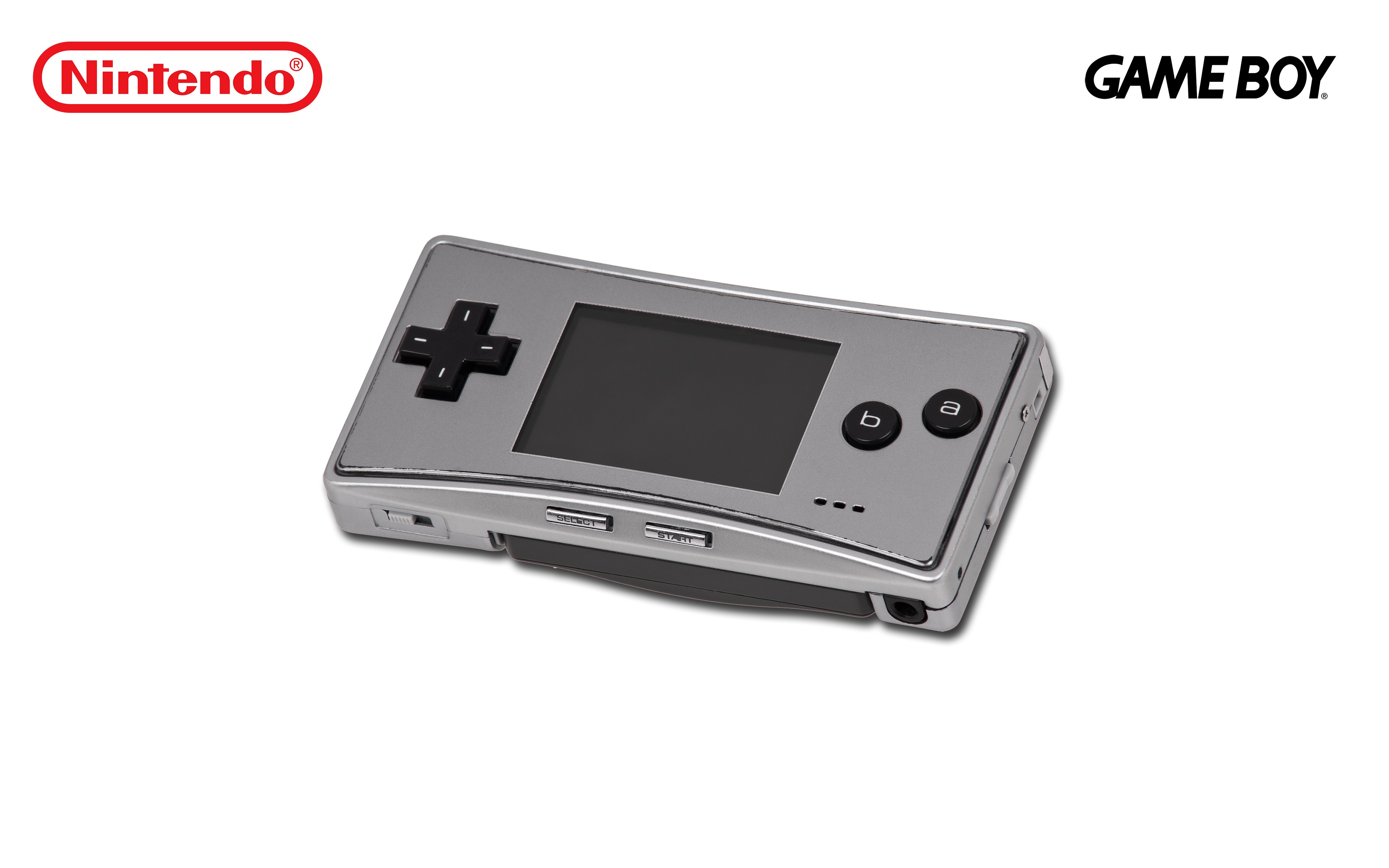GameBoy Micro, Nintendo, Consoles, Simple Background, Video Games Wallpaper