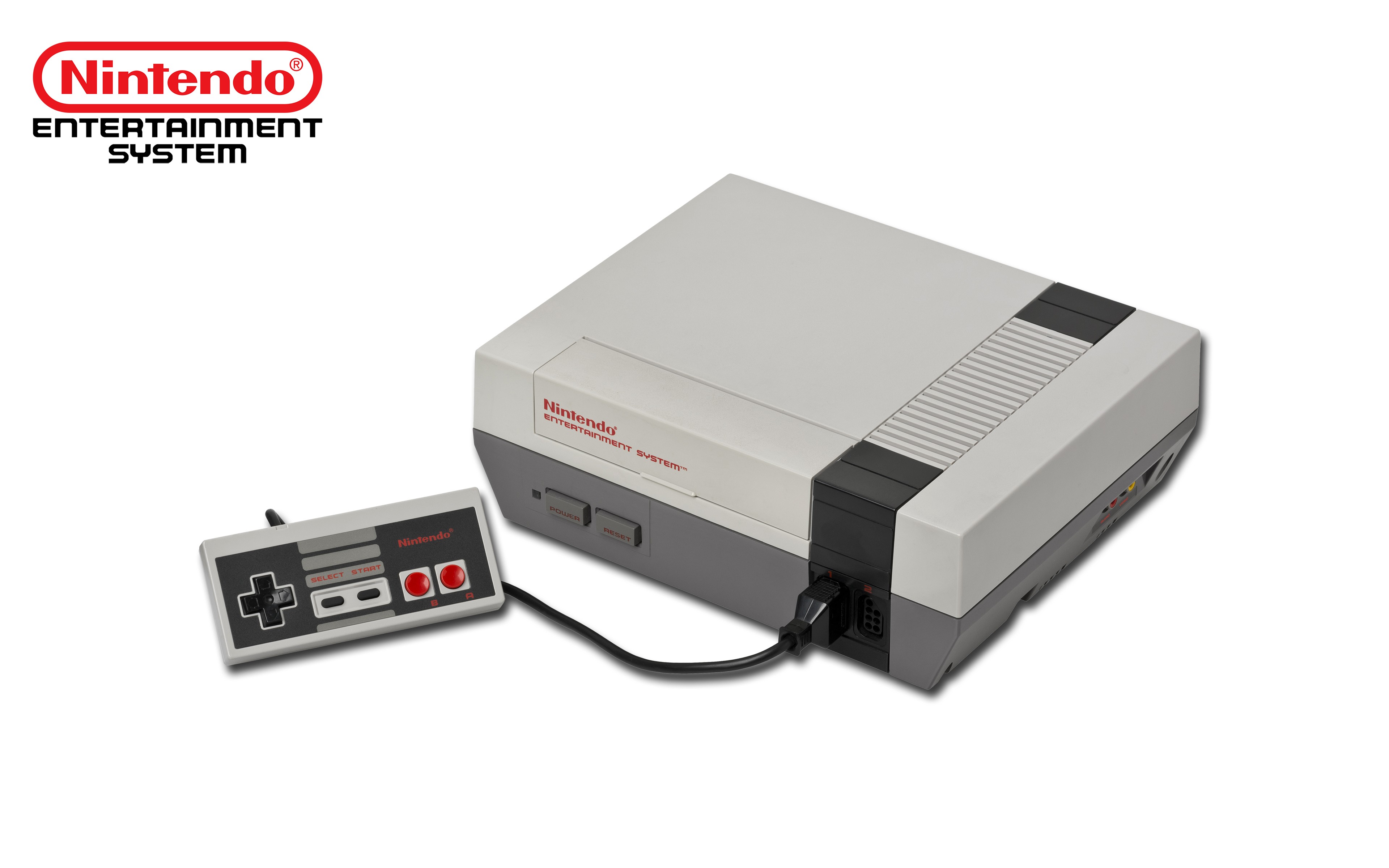 Nintendo Entertainment System, Consoles, Video Games, Simple Background Wallpaper