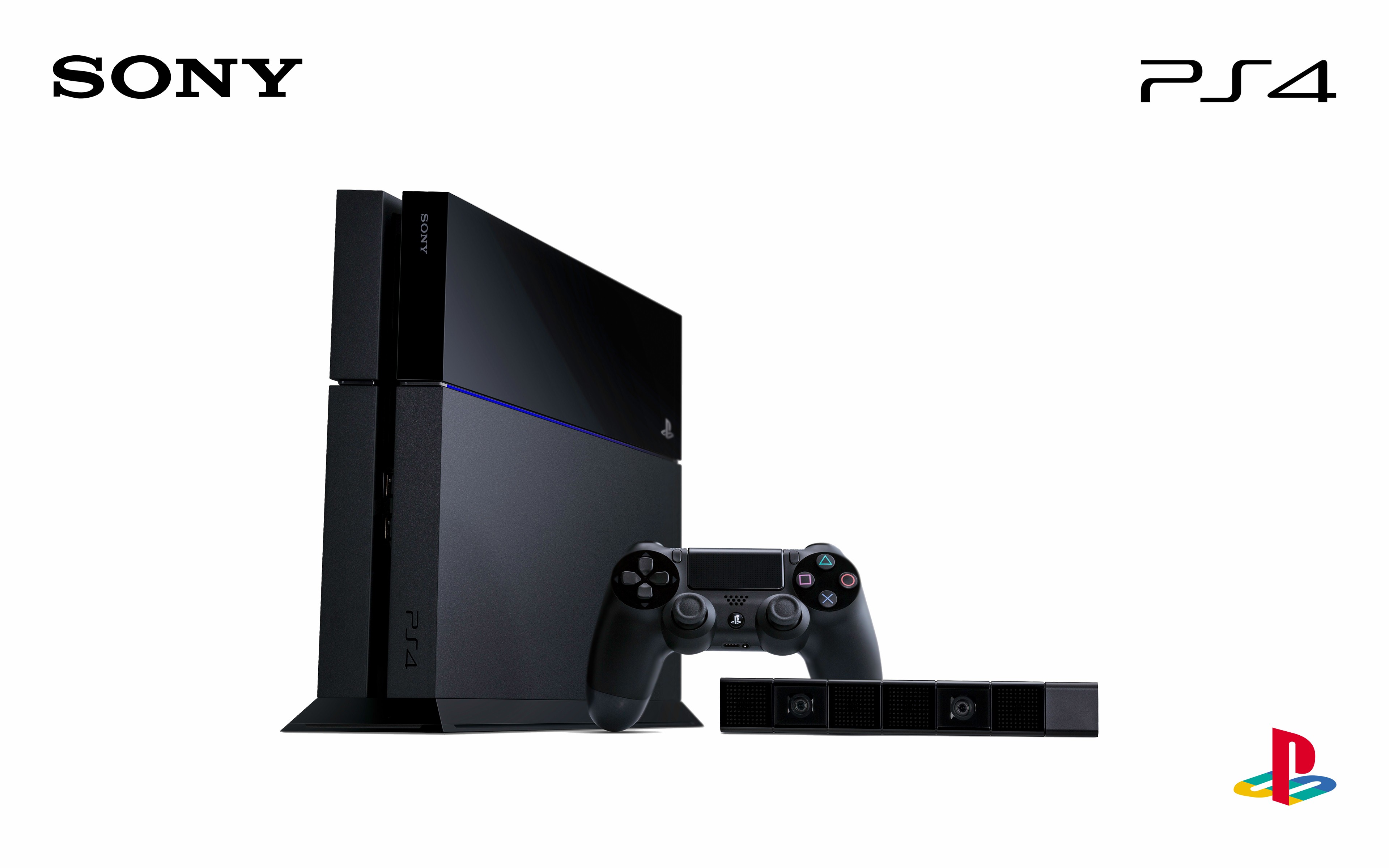 PlayStation 4, Consoles, Sony, Video Games, Simple Background Wallpaper