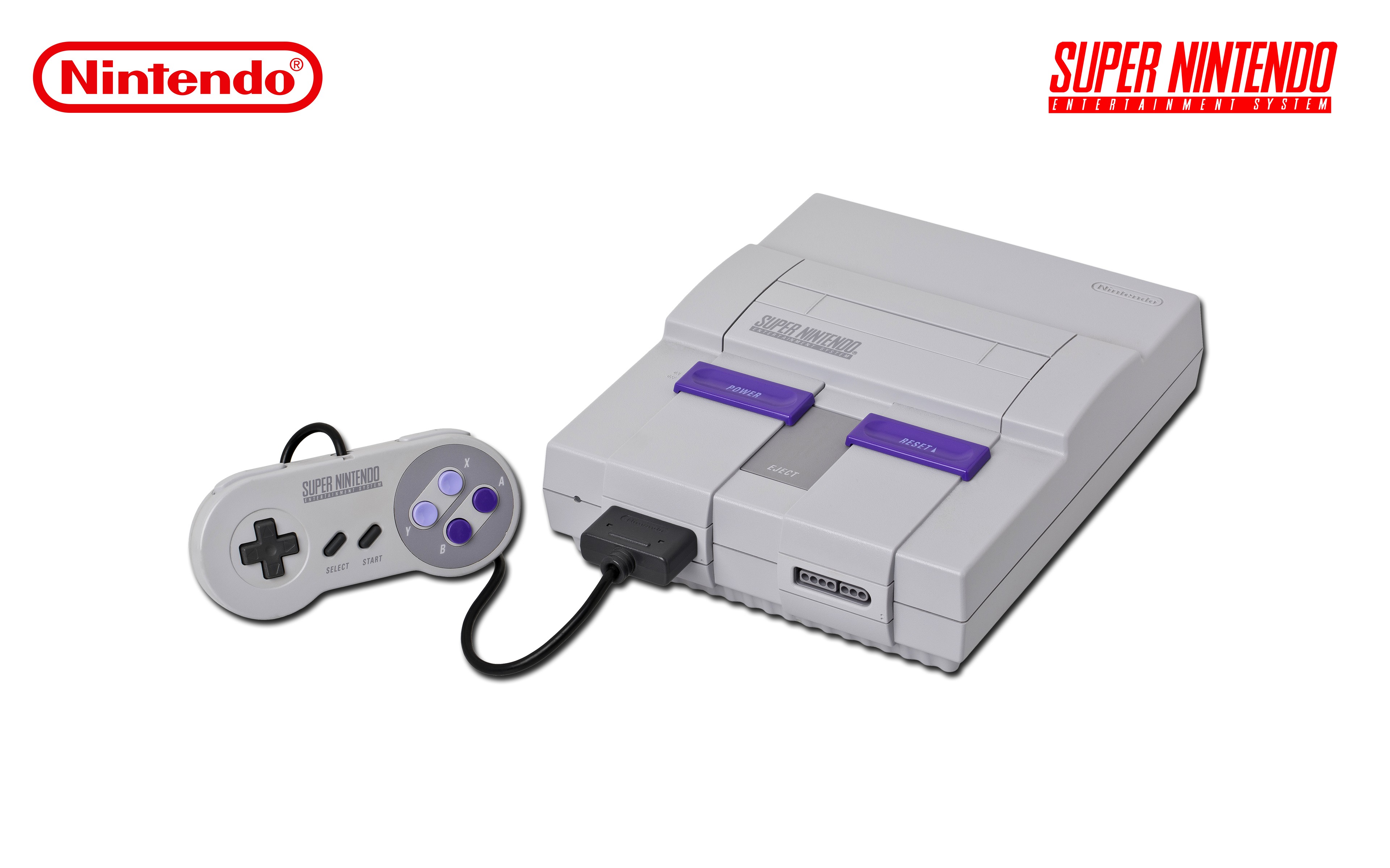 Super Nintendo, Consoles, Video Games, Simple Background Wallpaper