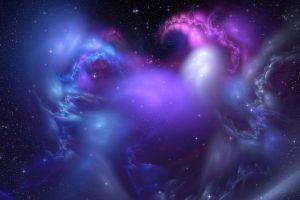 abstract, Space Art, Stars, Fractal