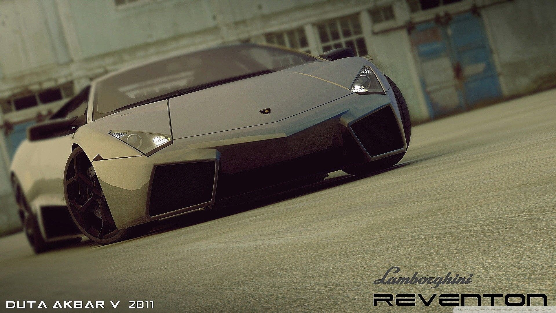 car, Reventon Wallpaper